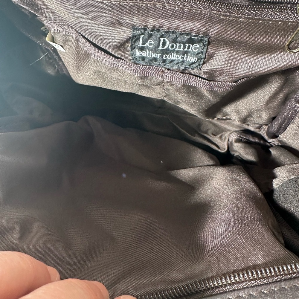 Black Structured Backpack With Durable Fabric - image 3